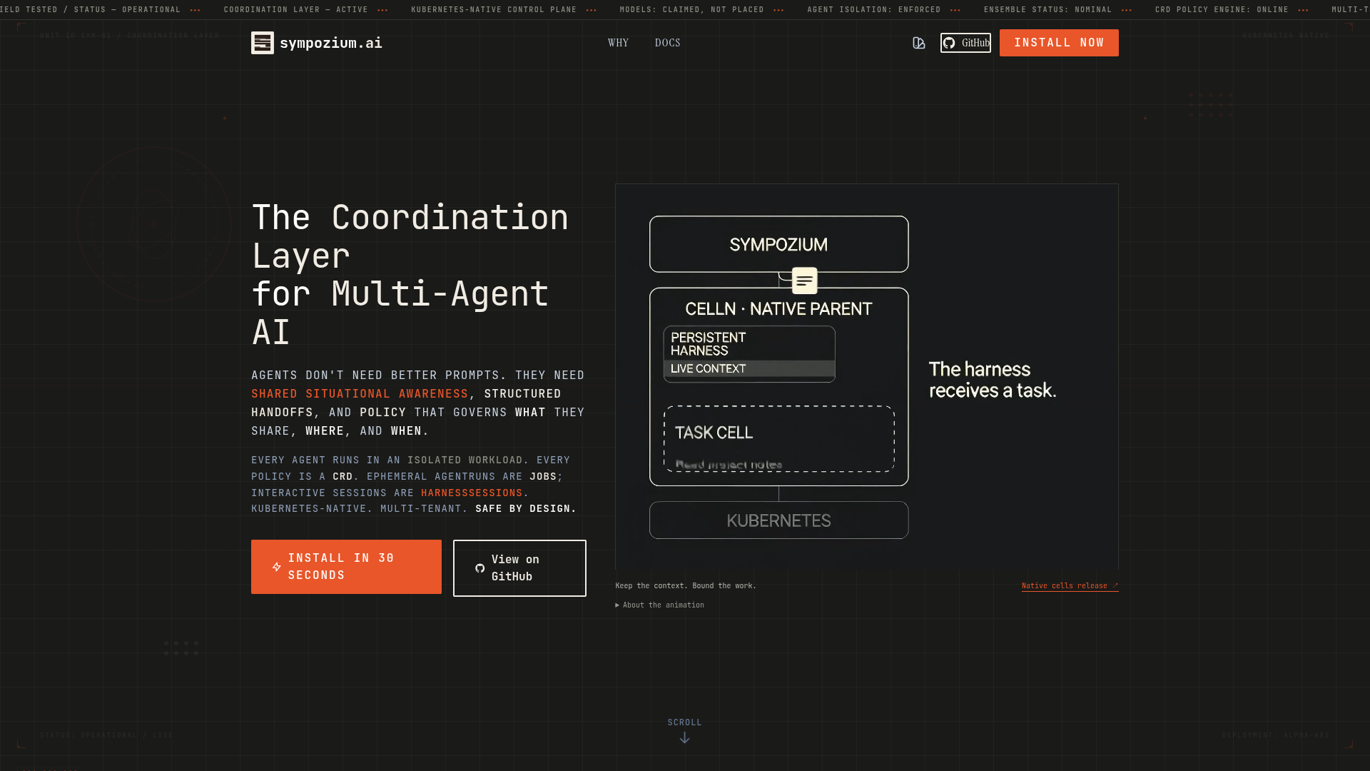 sympozium screenshot 1