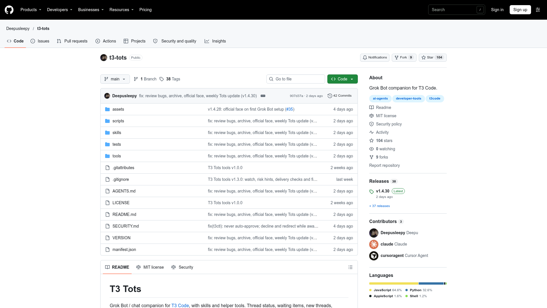 t3-tots screenshot 1