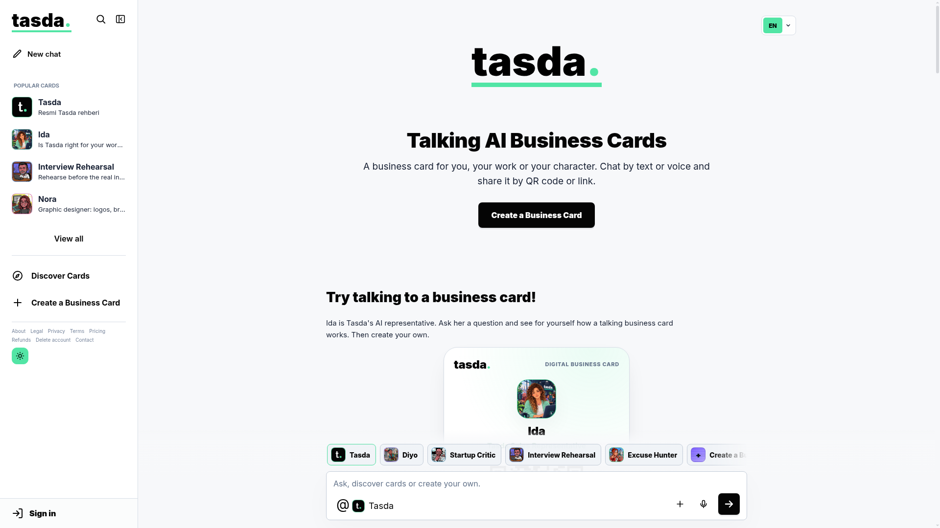 Tasda screenshot 1