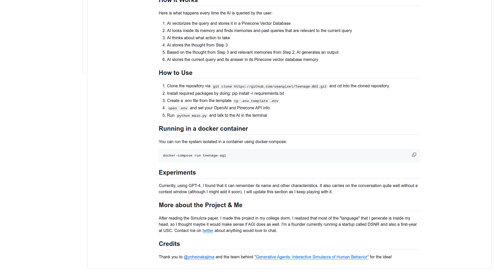 Teenage AGI screenshot 1