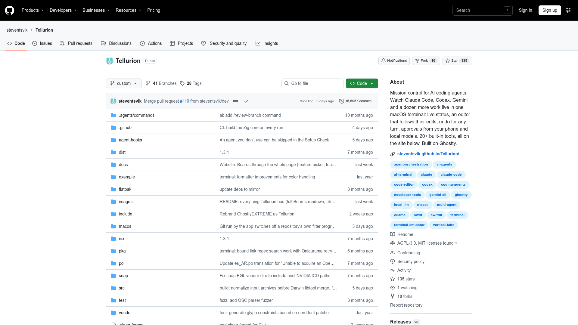 Tellurion screenshot 1