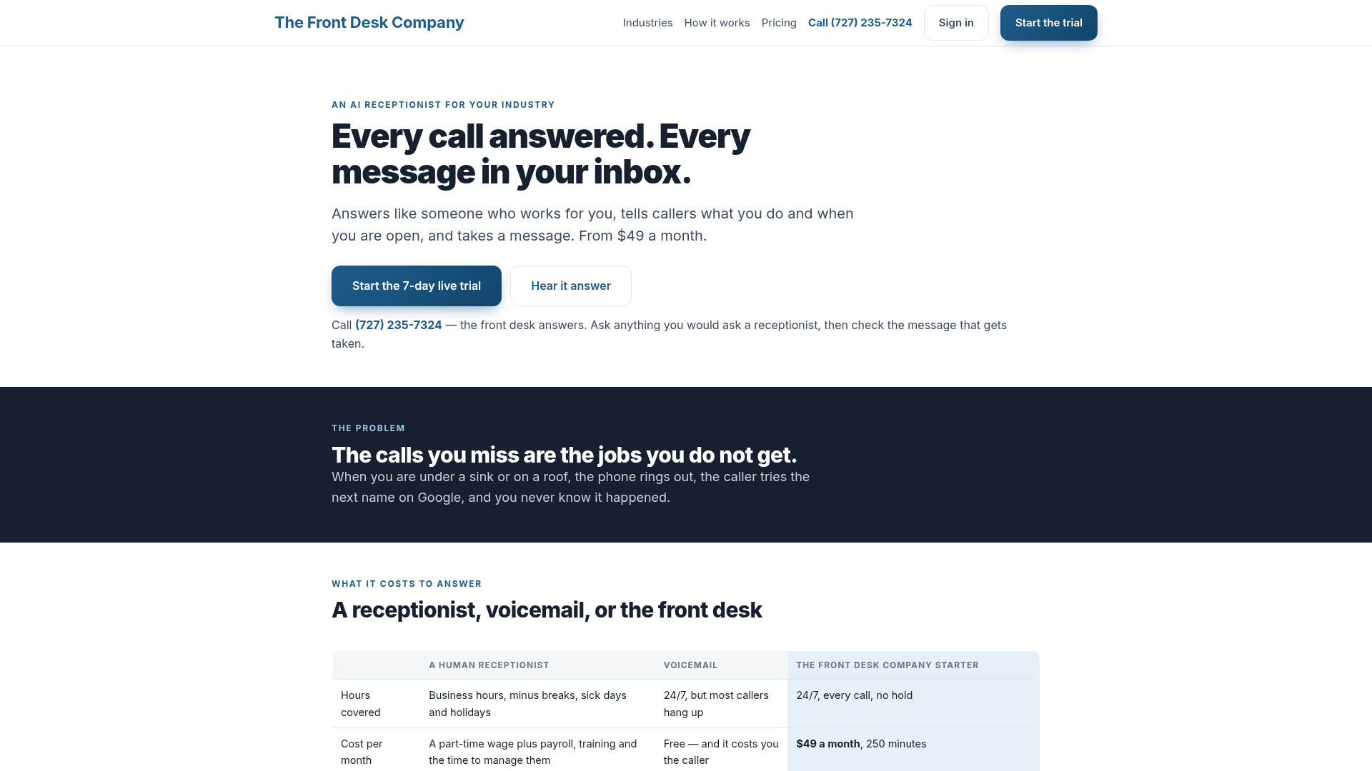 The Front Desk Company screenshot 1