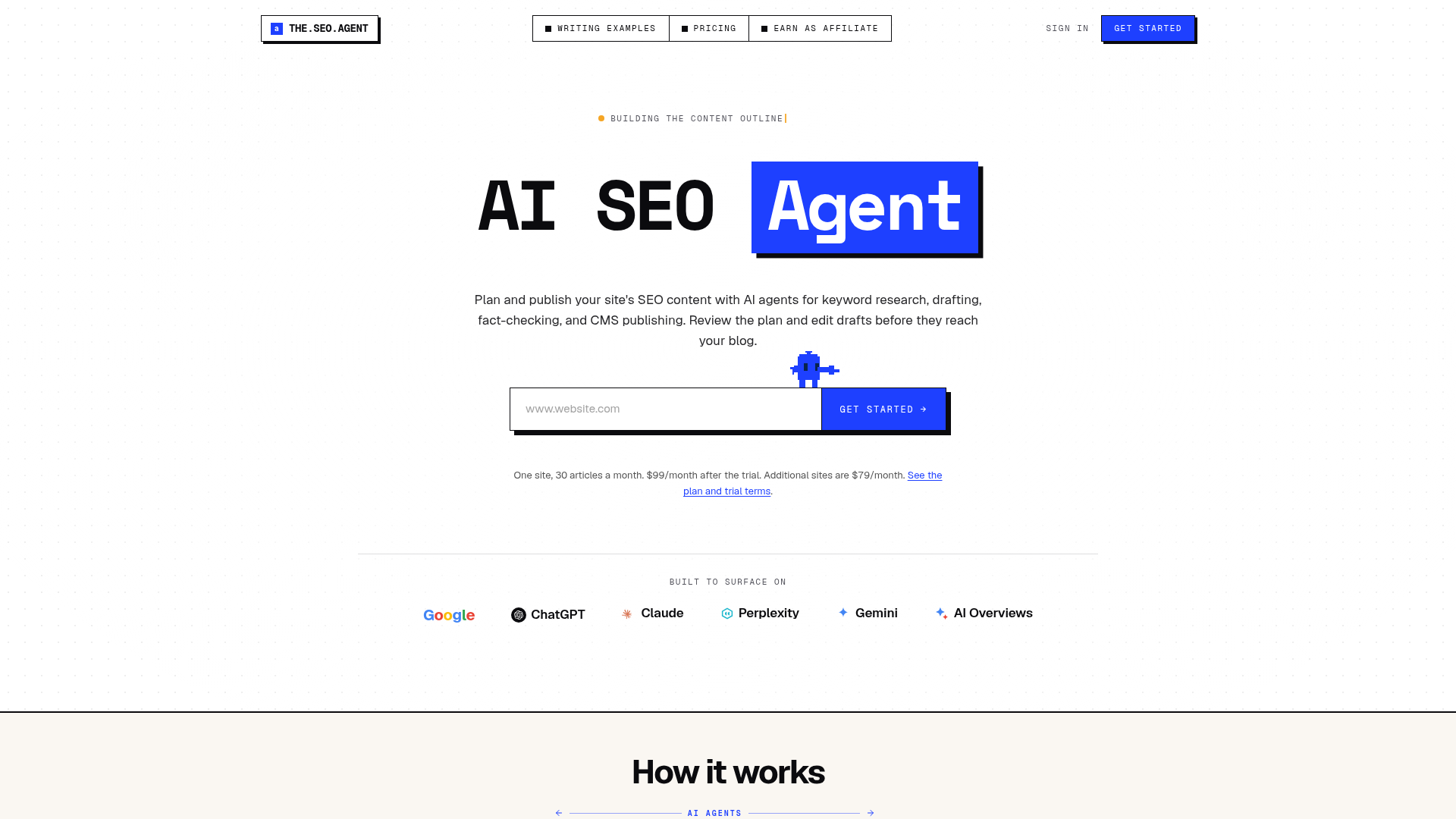 The SEO Agent screenshot 1