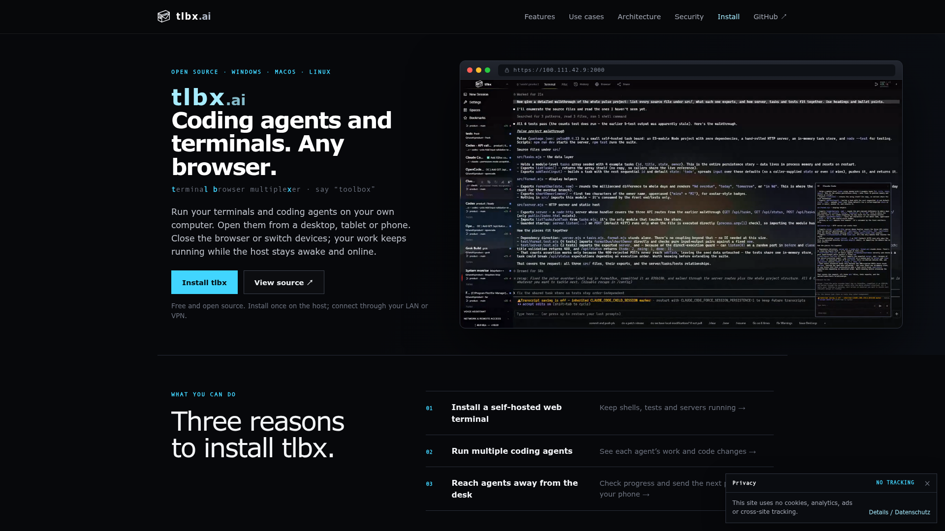 tlbx screenshot 1