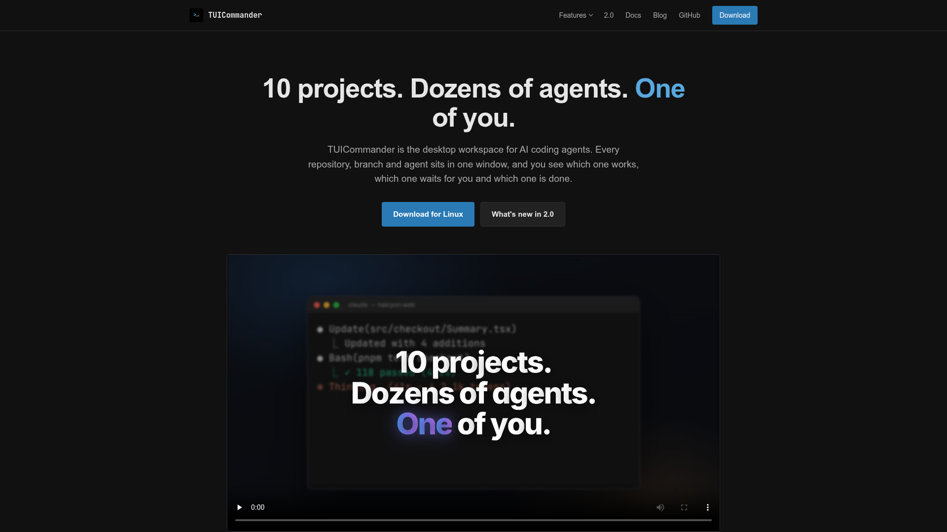 tuicommander screenshot 1