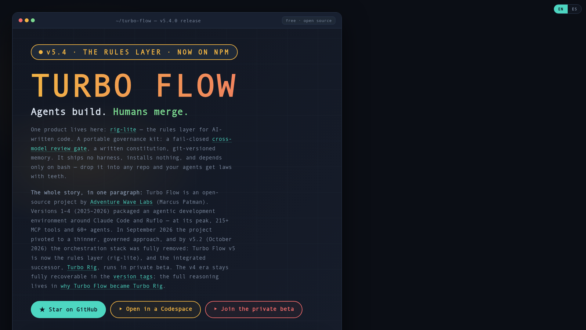 turbo-flow screenshot 1