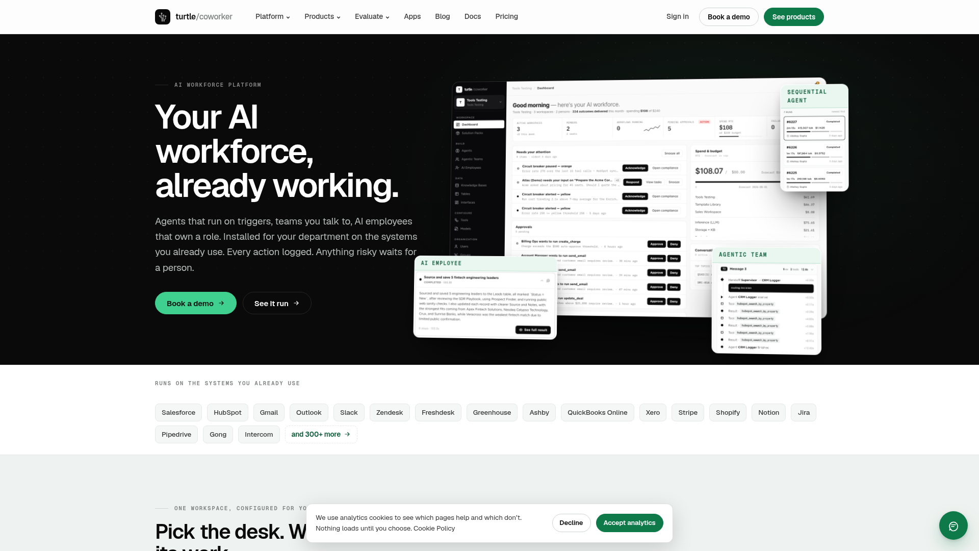 Turtle AI Coworker screenshot 1