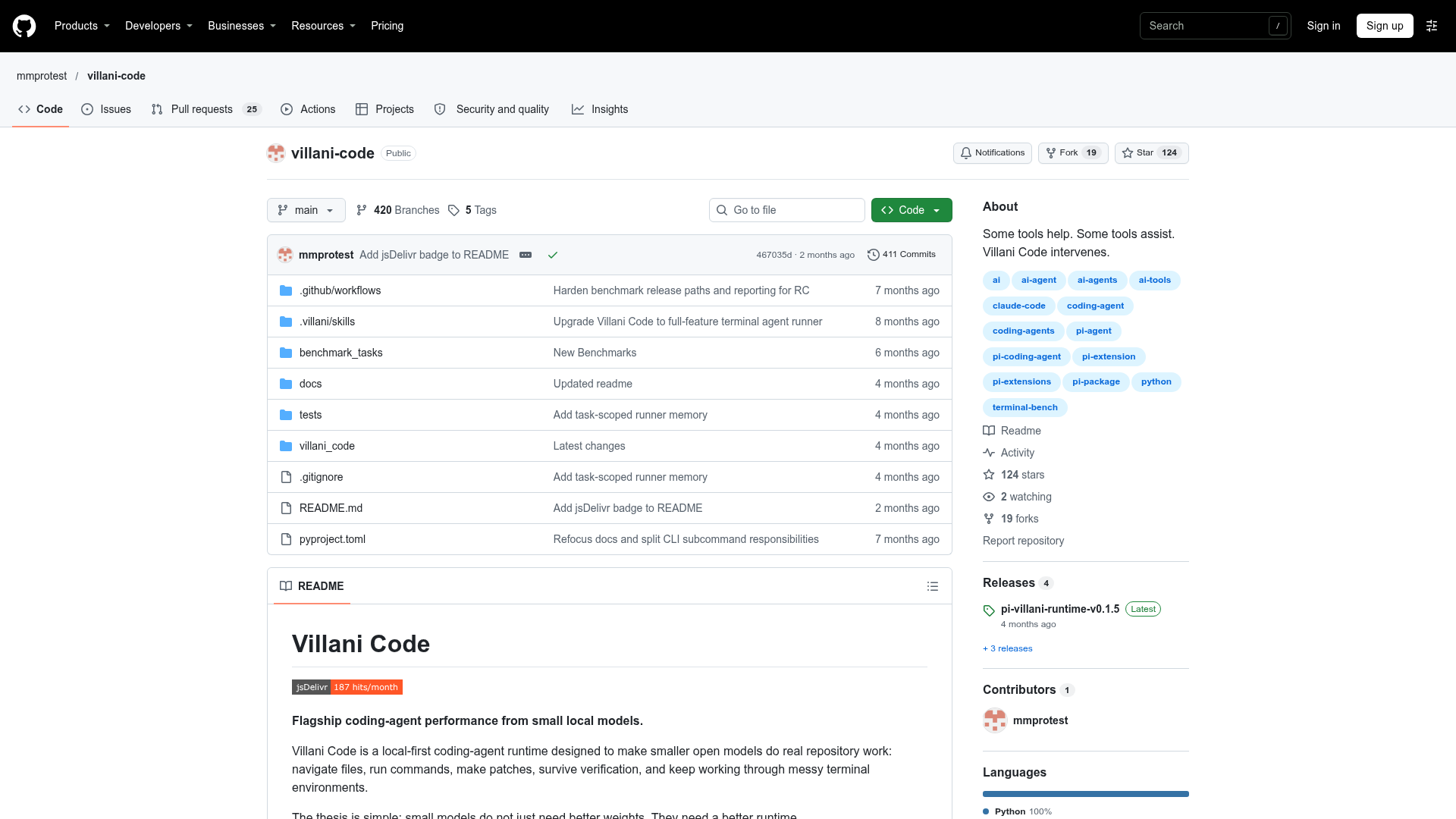 villani-code screenshot 1