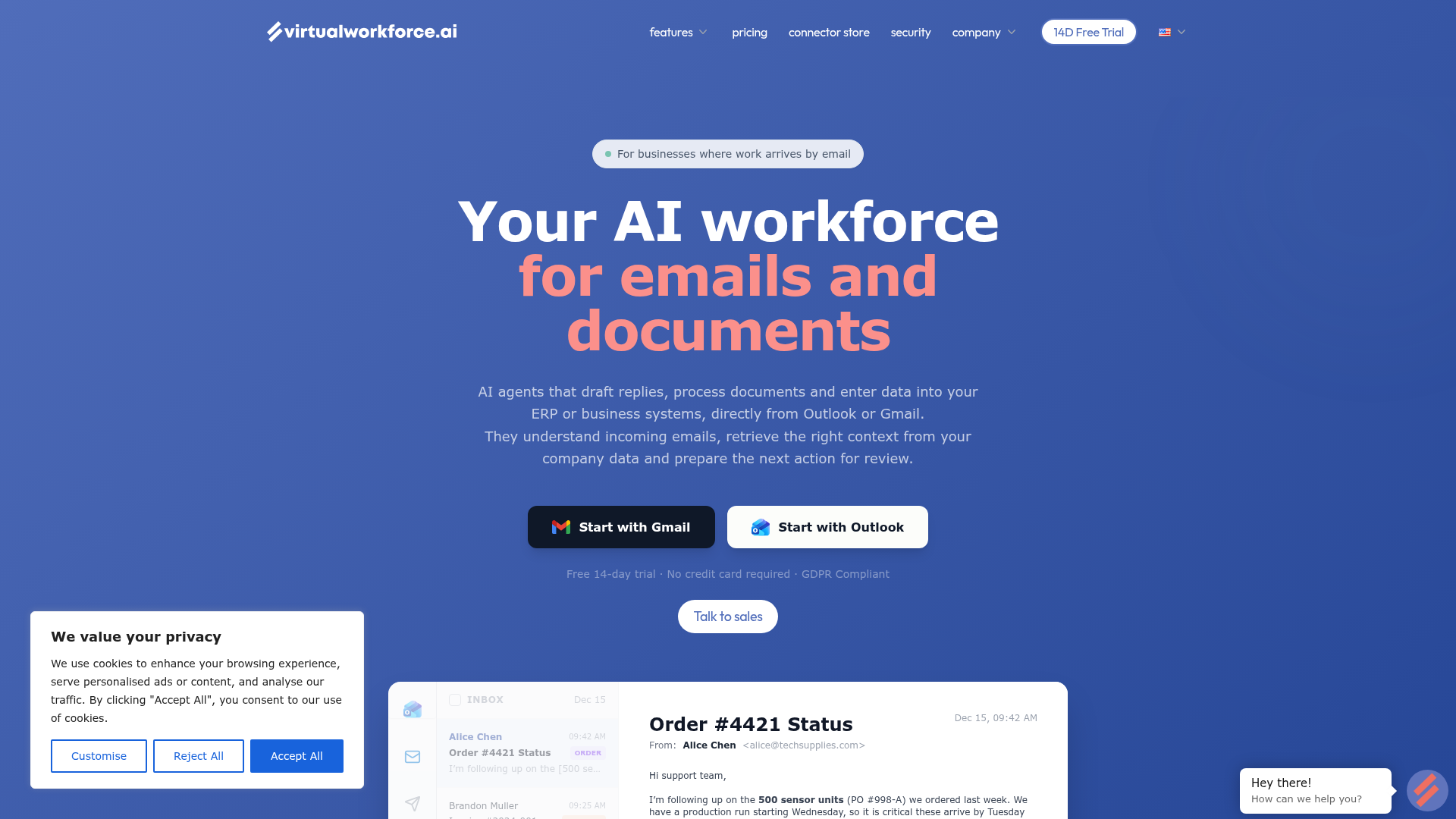 Virtualworkforce.ai screenshot 1