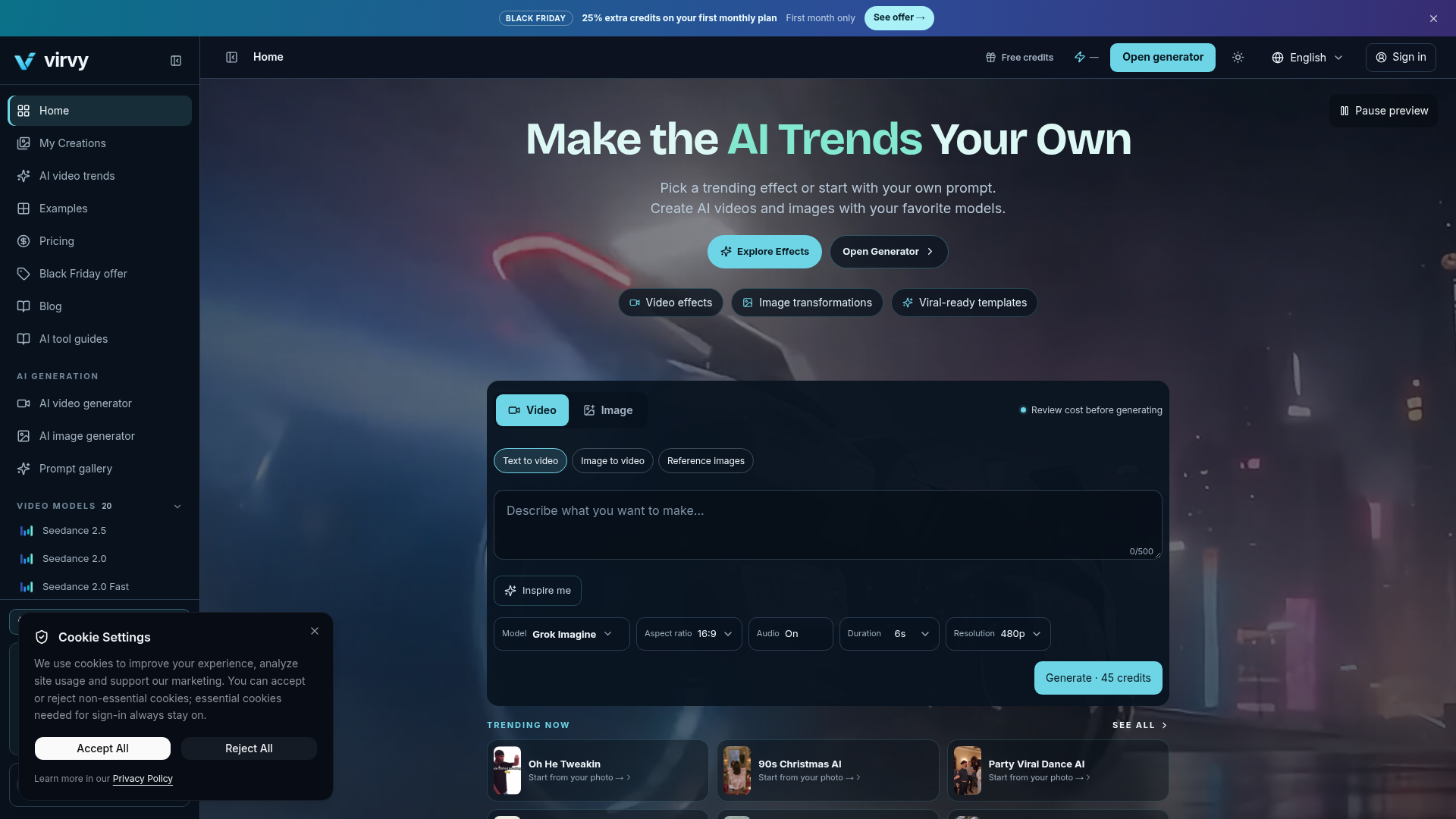 Virvy AI screenshot 1