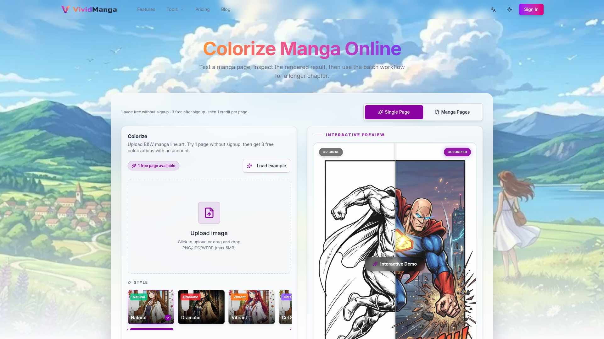 VividManga screenshot 1