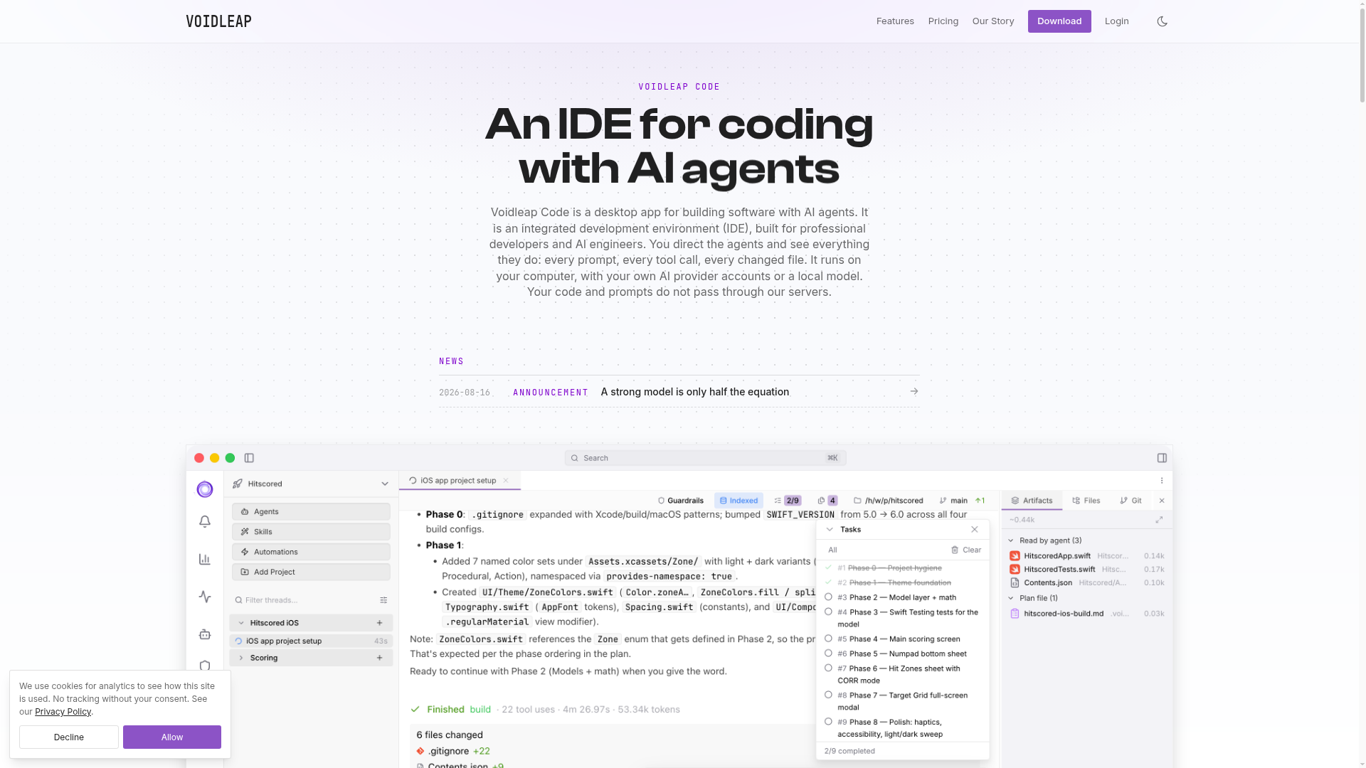 Voidleap Code screenshot 1