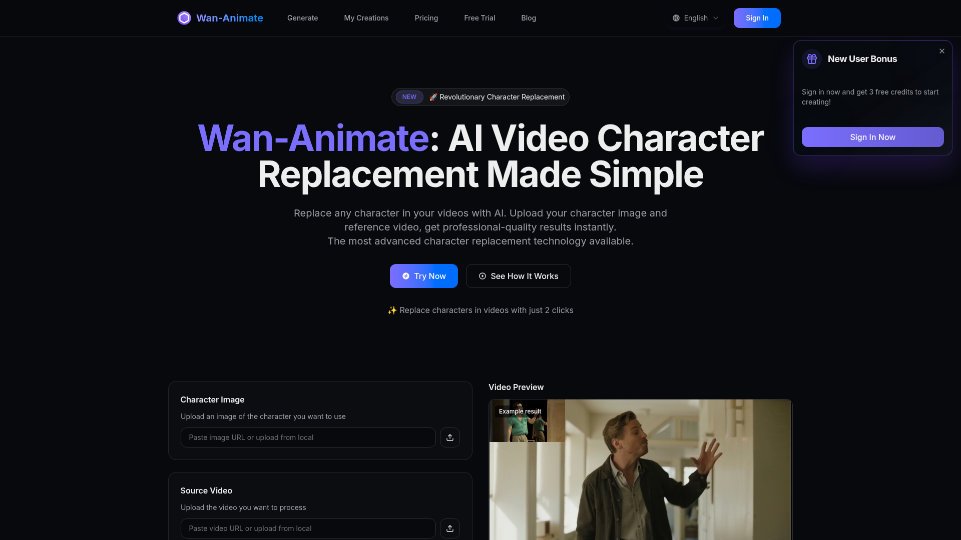 Wan-Animate screenshot 1