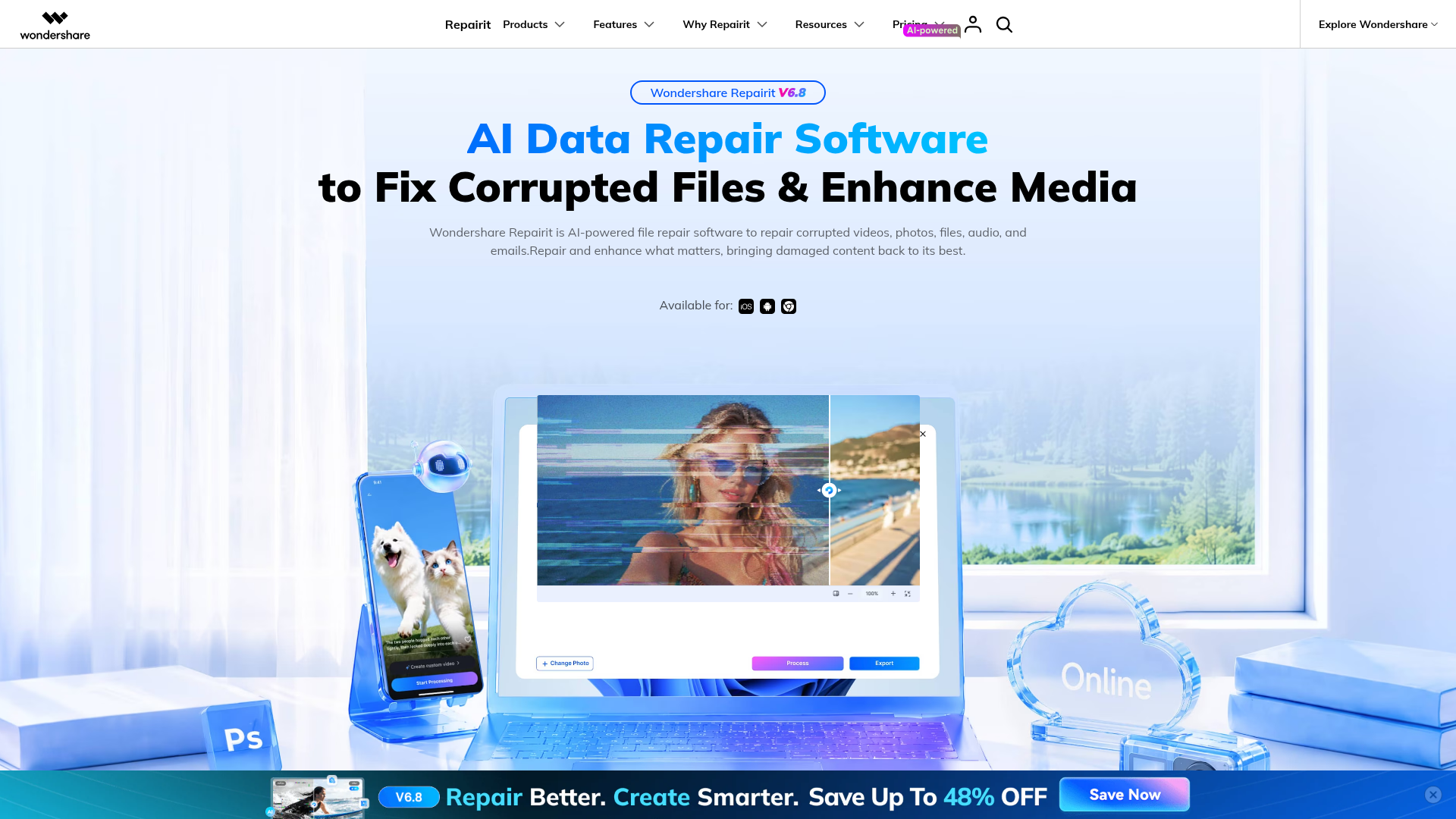 Wondershare Repairit screenshot 1