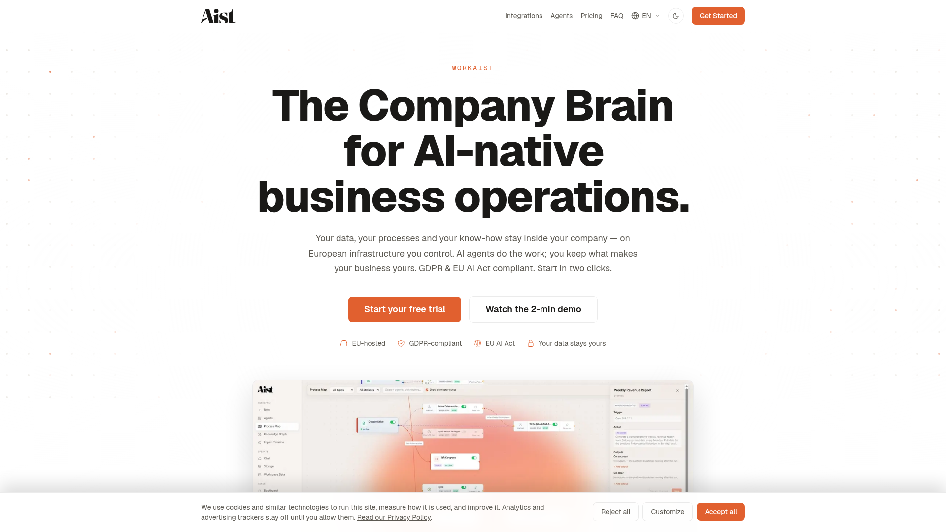 WorkAist screenshot 1