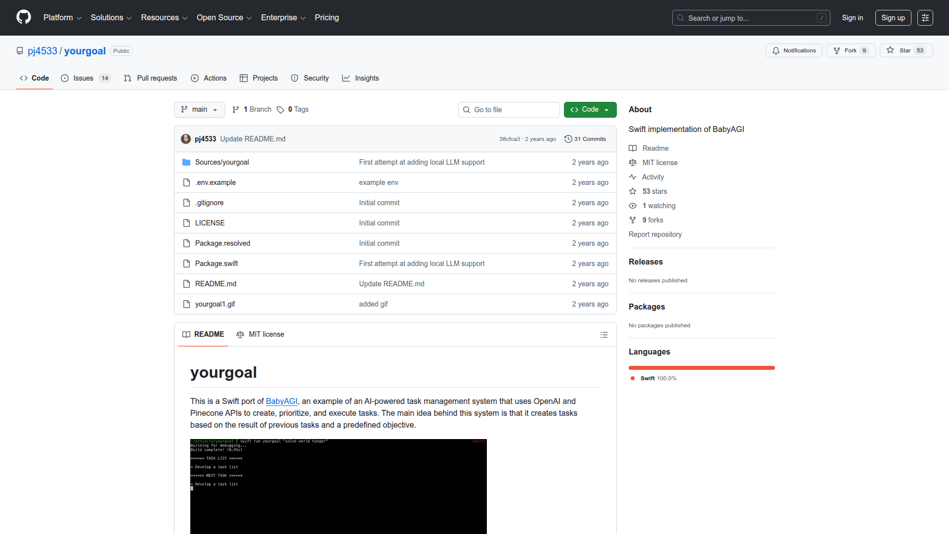 Yourgoal screenshot 1