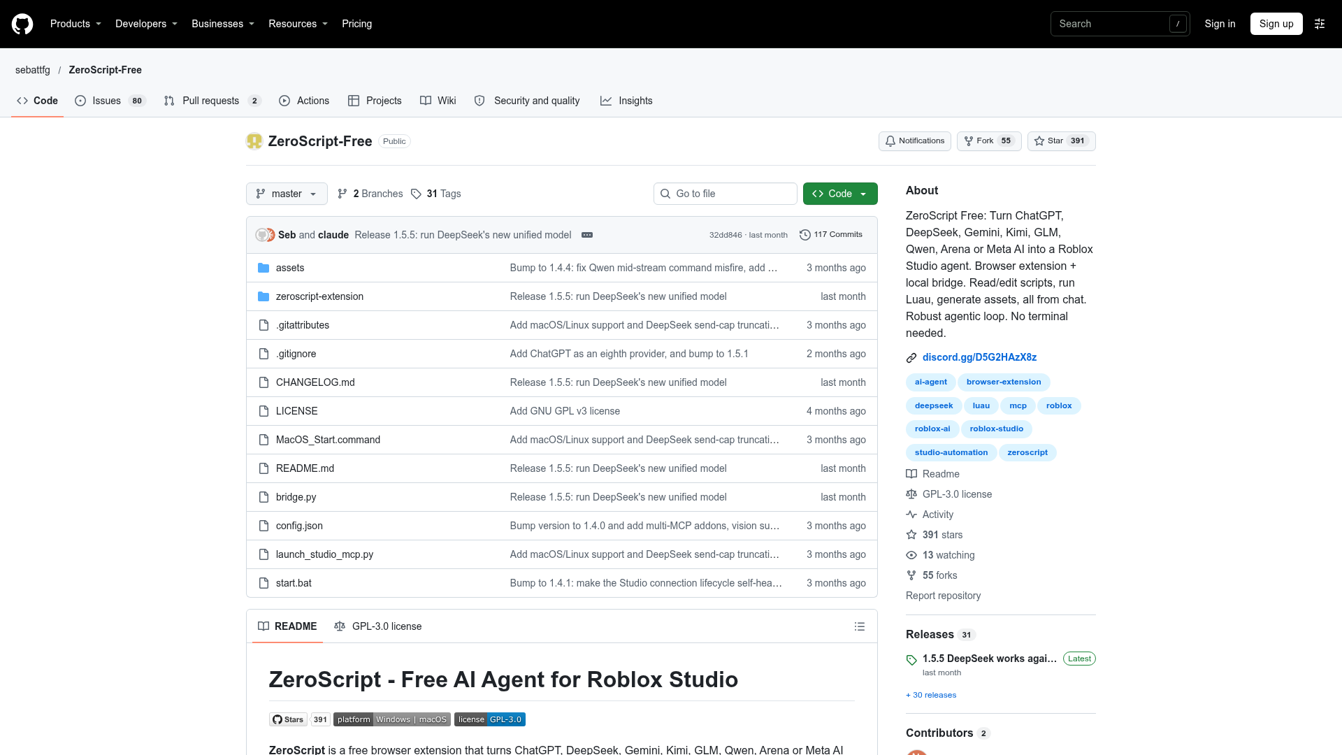 ZeroScript-Free screenshot 1
